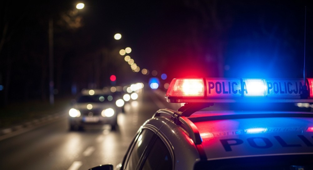 Nocna akcja policji: zatrzymany poszukiwany z narkotykami