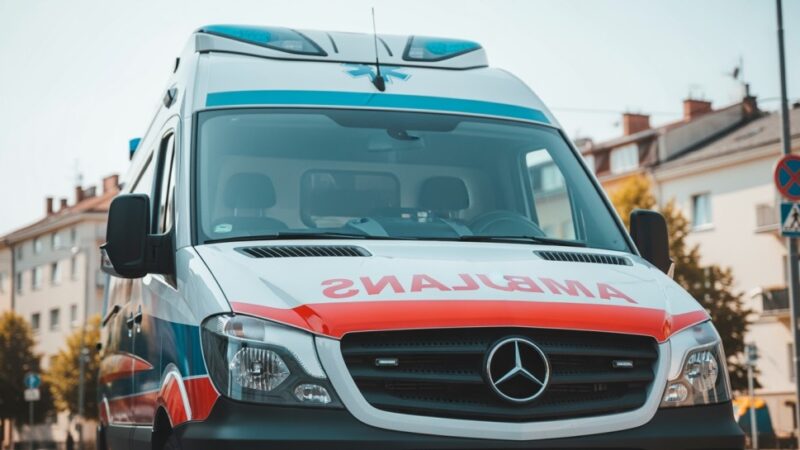 DEFIBRYLATOR AED DOSTĘPNY CAŁODOBOWO W OSP JASTRZĘBIE GÓRNE