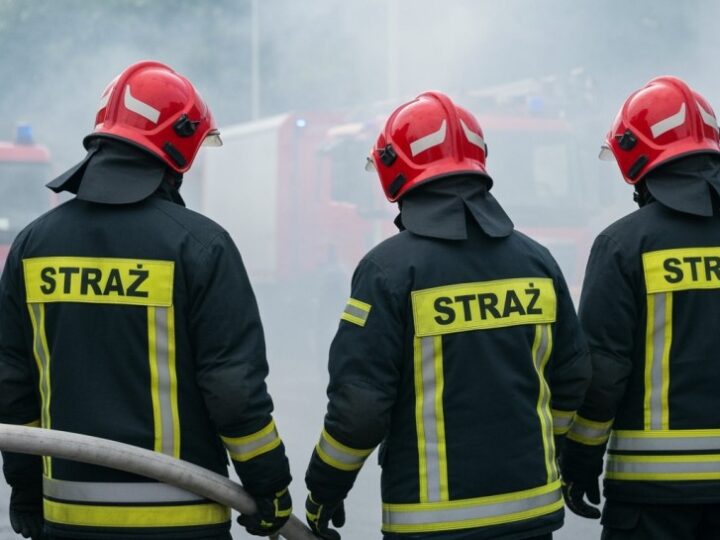 Bohaterowie w mundurach: Policjanci ratują życie podczas pożaru