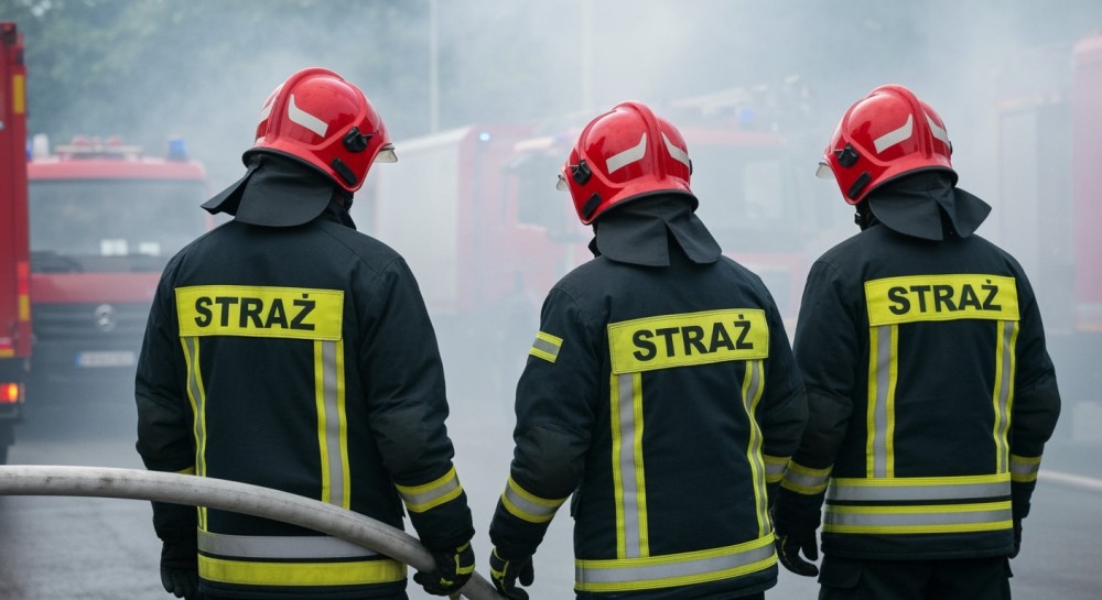 Bohaterowie w mundurach: Policjanci ratują życie podczas pożaru