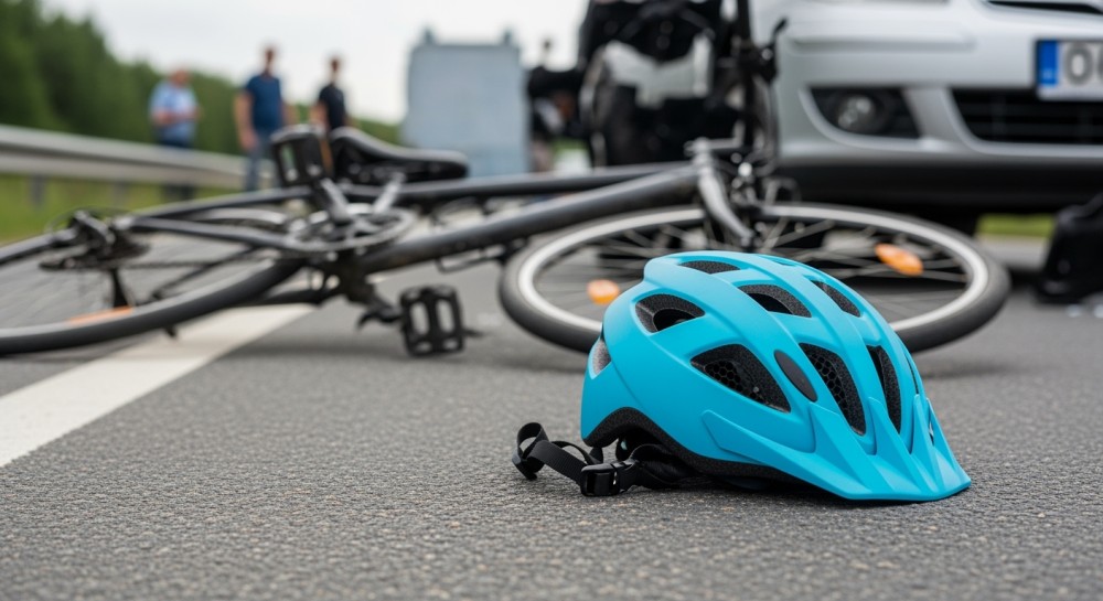Nie daj się zwieść – to nie rower, a motorower lub motocykl!