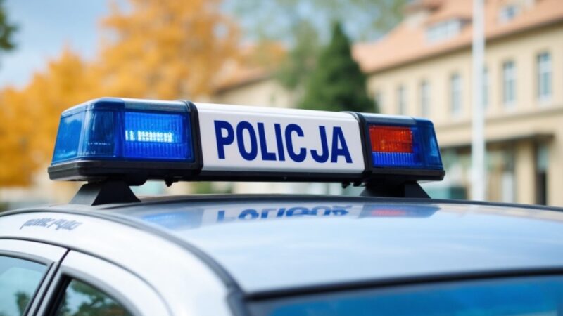 Zatrzymanie złodzieja po pościgu w Jastrzębiu-Zdroju