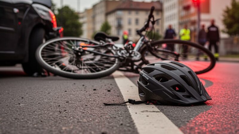 Rowerzysta na przejściu dla pieszych – przypominamy zasady bezpieczeństwa!