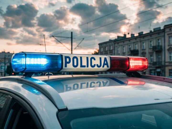25-latek z żelkami narkotykowymi w kieszeni w rękach policji