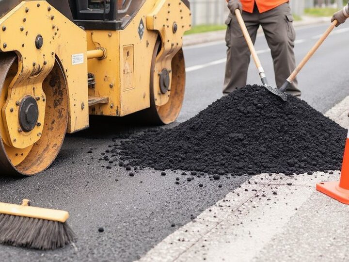 Przebudowa ulicy Dąbrowskiego w Moszczenicy: Nowa jezdnia i mostowy przepust za 3,34 mln zł
